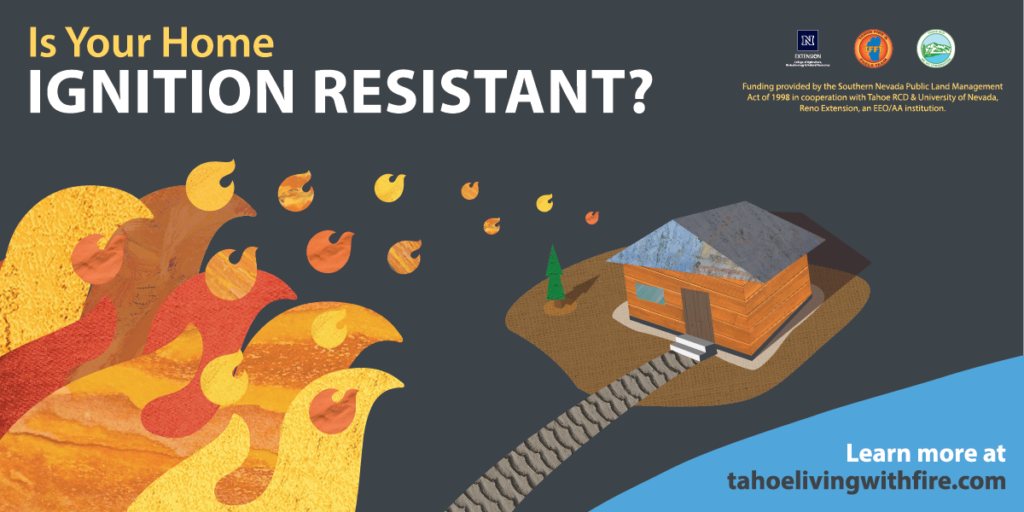 Tahoe Wildfire Awareness Graphic 2021